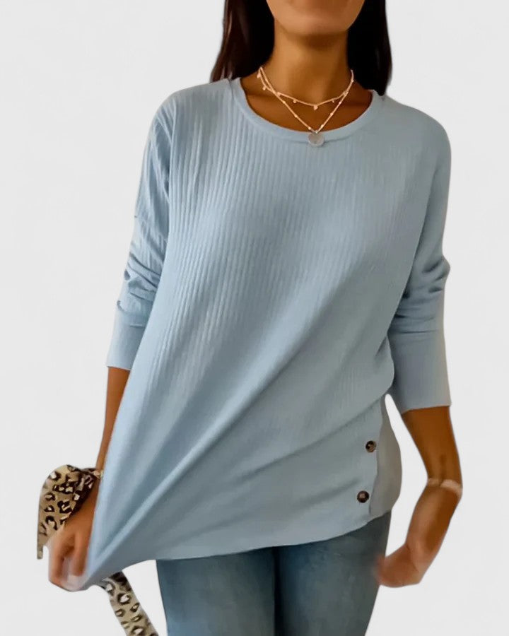 June | Elegant Crew Top