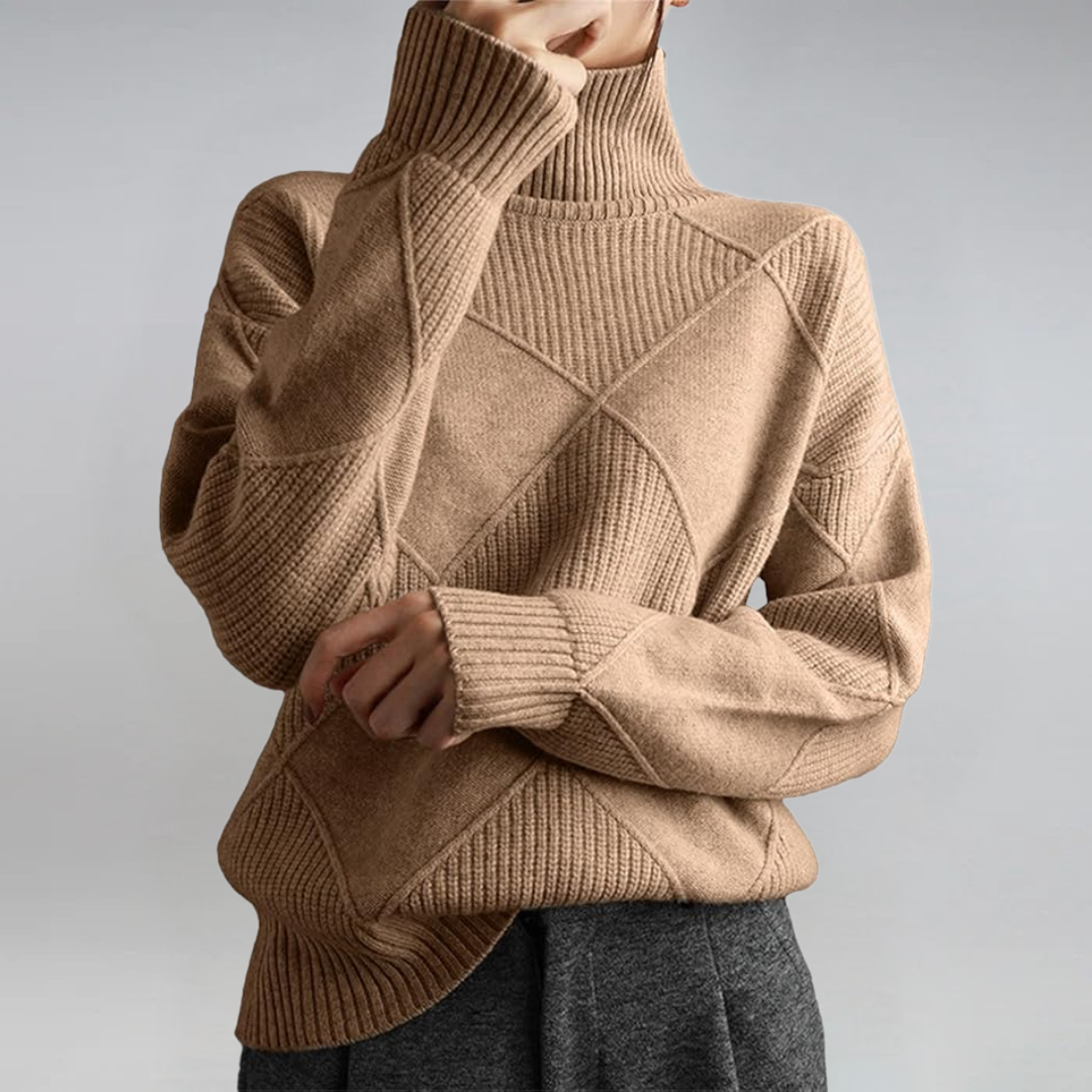 June | Lauren | Luxe Turtleneck Sweater