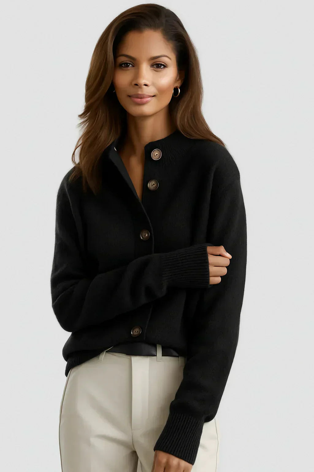June | Sofia - Button Cardigan